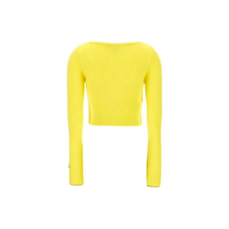 PINKO Colorpoint Cropped Cardigan-1