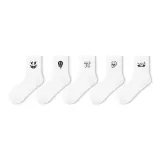 Sarcasm Full-5 Pack[7A Antibacterial Odor-Resistant Jacquard Fabric]