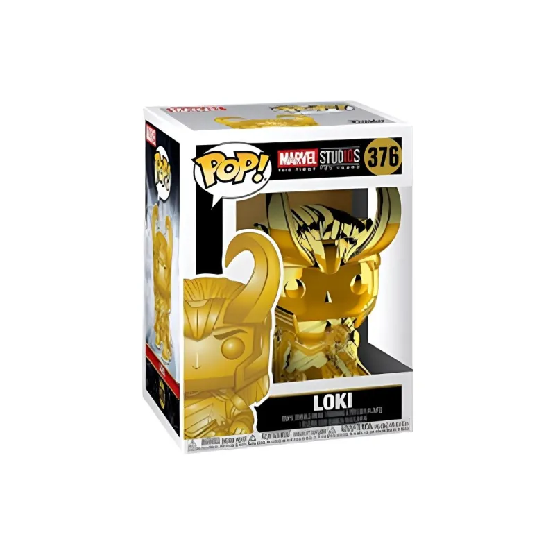 Funko FUNKO POP Marvel 10th Anniversary Commemoration Electroplated Edition Loki Chibi Figures-2