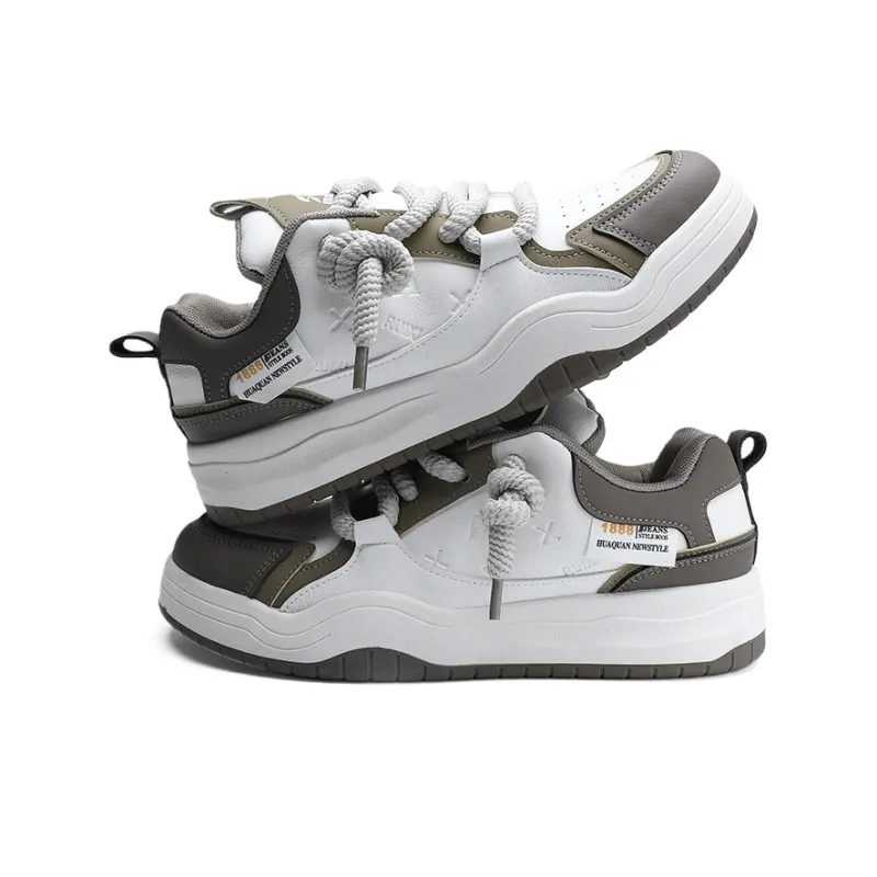 M.M Party Slip Resistant Waterproof Abrasion Resistant Low Top Skateboard Shoes Men's-7