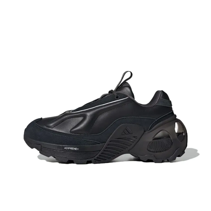 Adidas Wonder Runner Anti Slip Wear Resistant Low Top Running Shoes Unisex Black-0
