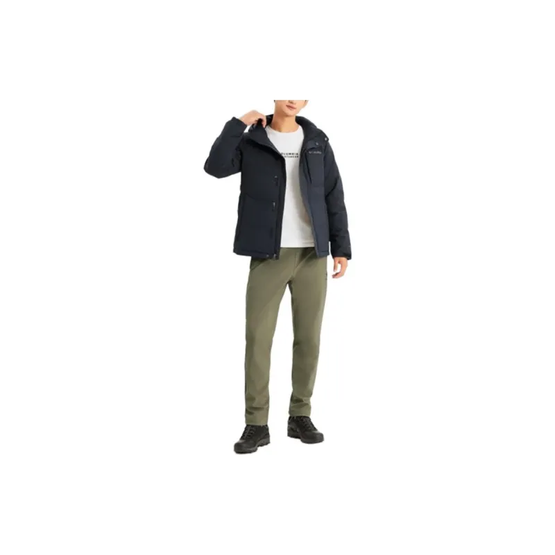 Columbia City Outdoor Collection Down Jacket Men's Black-1