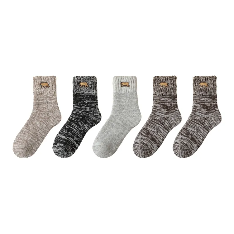 MIIOW Mid Calf Socks Men's Combo Set-18