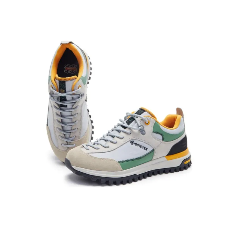 KOLON SPORT Camp Wear resistant And Waterproof Low Top Trekking Shoes Unisex Gray Green-1
