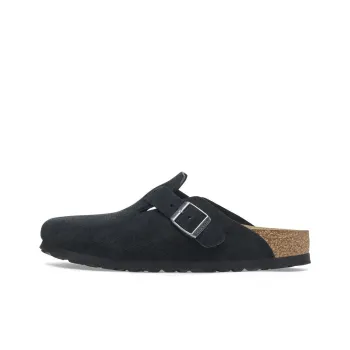 Birkenstock Boston EVA Abrasion Resistant Closed Toe Slippers Unisex Black