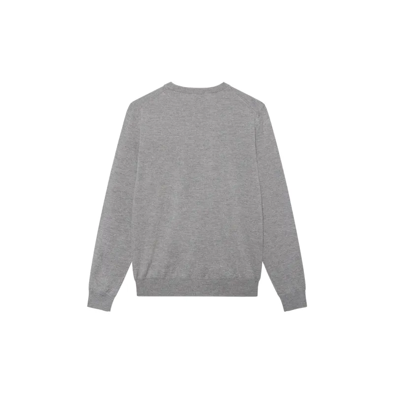 HUGO BOSS Logo Embroidered Crewneck Jumper-1