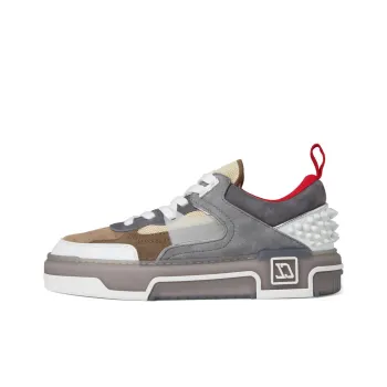 CL LUBOTING Low Top Skateboard Shoes Women's Gray
