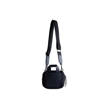 HUNTER Cotton Shoulder Bag, Crossbody Bag, Handbag Regular Unisex Black