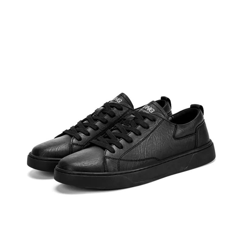 RED DRAGONFLY Flat Shoes Wear resistant And Lightweight Low Top Casual Shoes Men's Black/Khaki-2