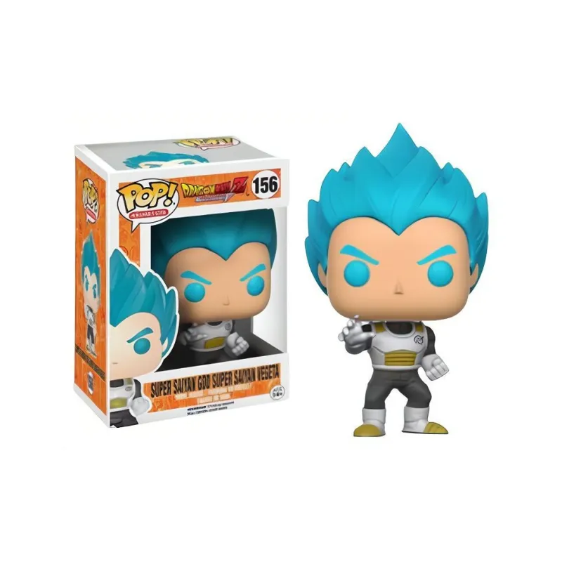 Funko Pop! Animation Dragon Ball Z Resurrection F Super Saiyan God Super Saiyan Vegeta Figure #156-3