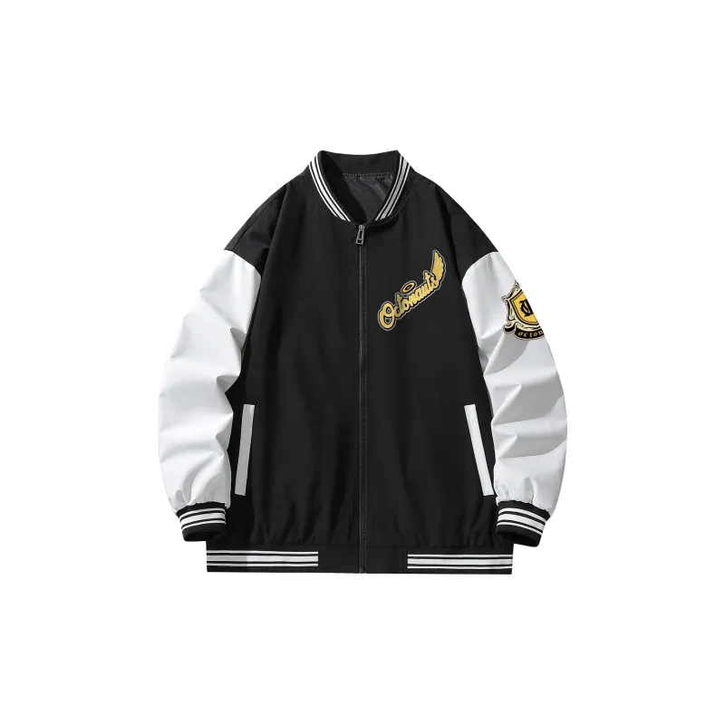 Small Columns Under The Sea Baseball Jacket Unisex-1