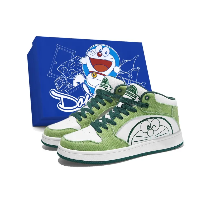 DoraemonA Mid-Top Skateboard Shoes Unisex-82