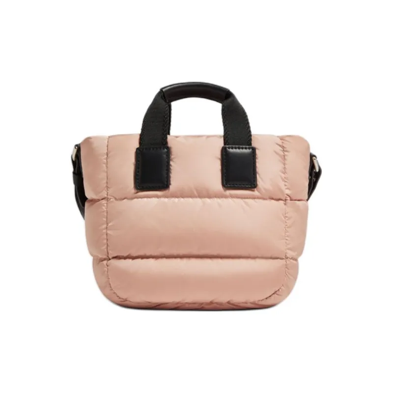 Moncler Recycled Waterproof Nylon Tote Bag, Shopping Bag, Shoulder Bag, Crossbody Bag, Handbag Mini Women's Light Pink-1