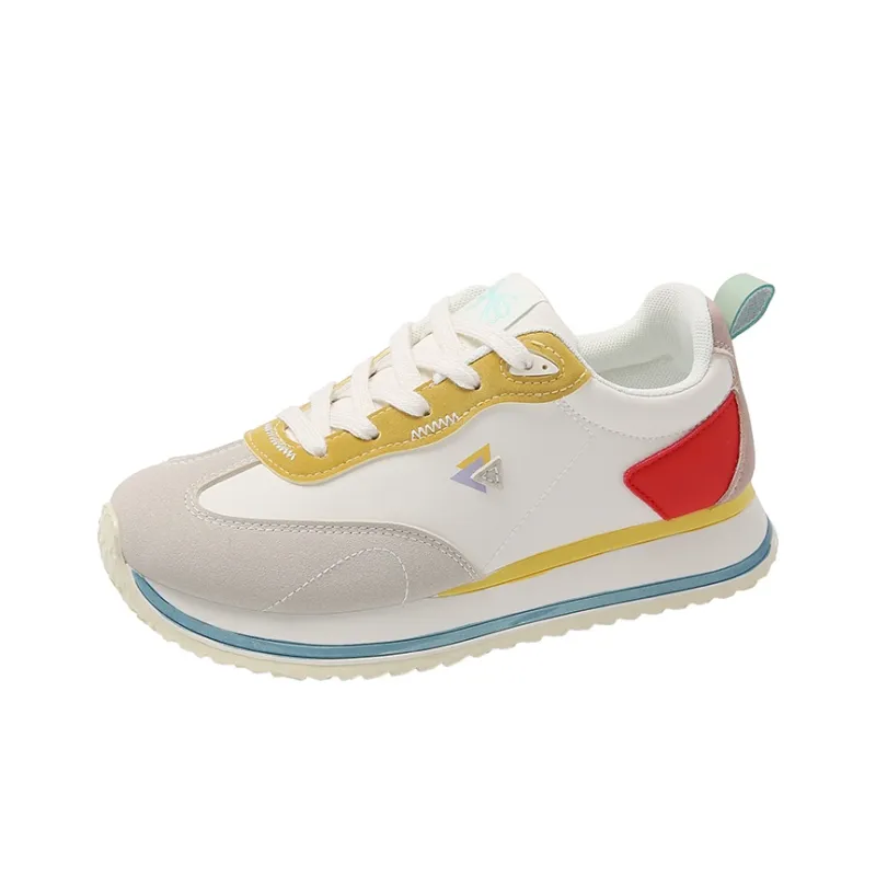 FIRS Kids Abrasion Resistant Waterproof Height Increasing Low Top Casual Shoes Women's-3