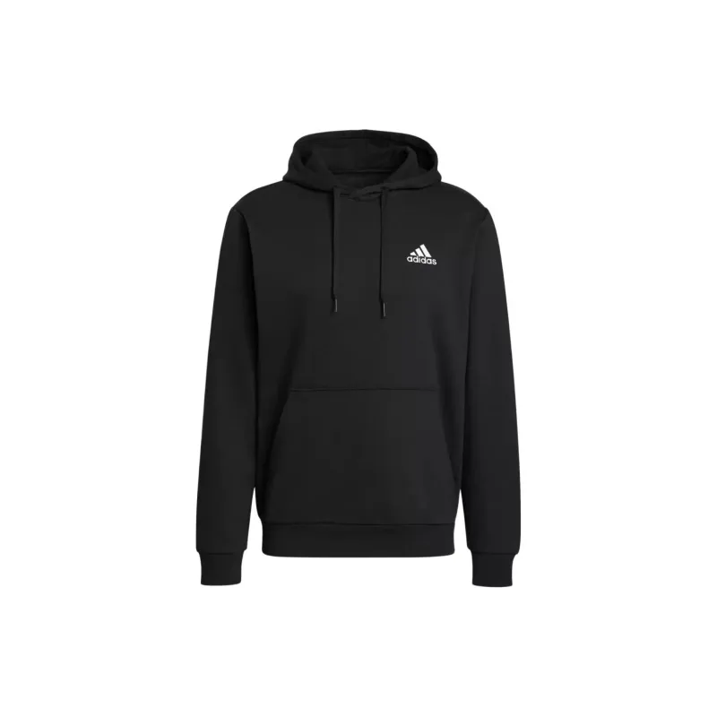 Adidas Sweatshirts Men Black+Shopping Bag-1