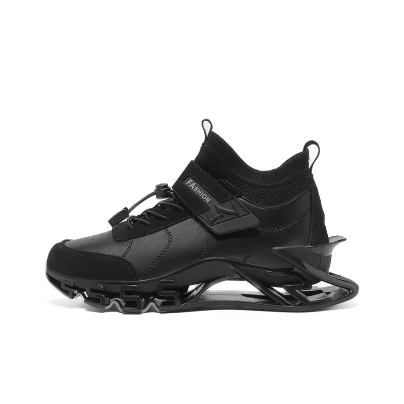 OFF-WIERAH Non-slip Breathable And Wear-resistant High-Top Casual Running Shoes Men's-3