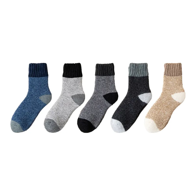 MIIOW Mid Calf Socks Men's Combo Set-19