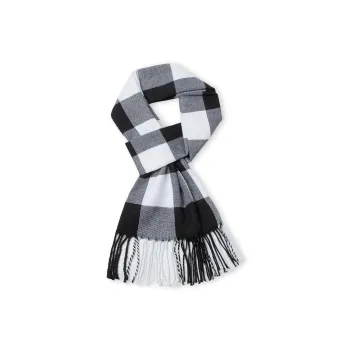BAIJUAN Knit Scarves Unisex
