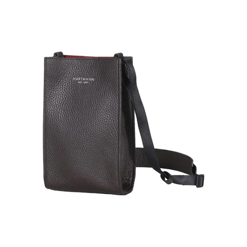 SAMSONITE Cow Leather Shoulder Bag Crossbody Bag Mini Unisex Brown & Red-1