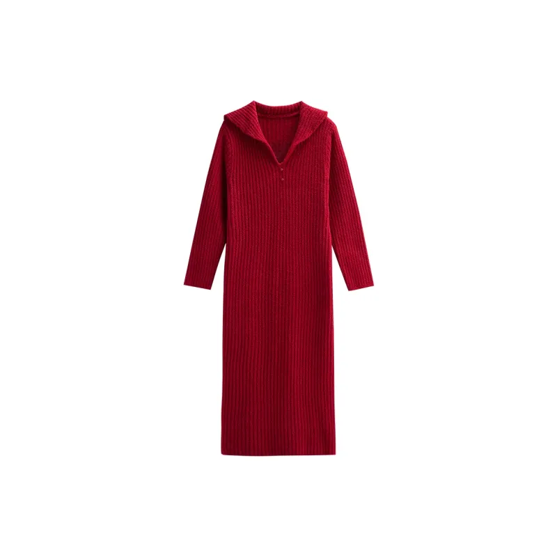 Same Language Nightgown Women's Rose Red-0