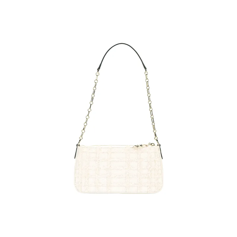 MICHAEL KORS Fabric Handbag, Shoulder Bag Women's White-3