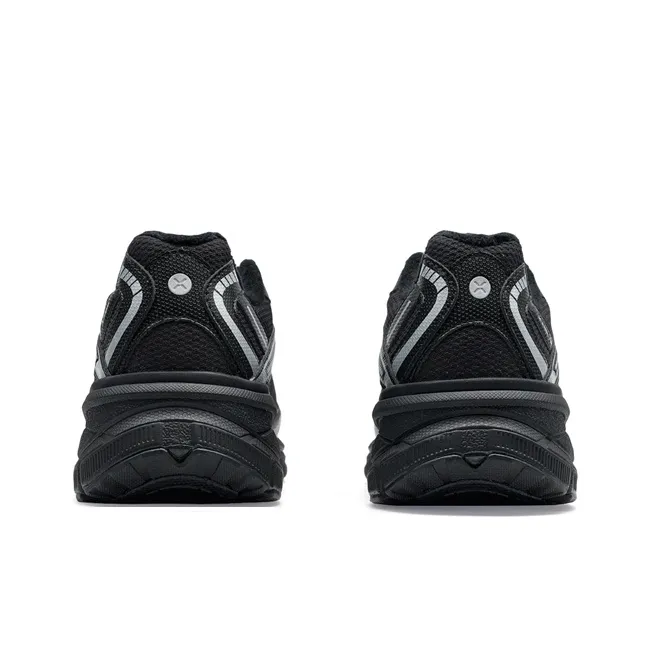 XTEP Small Basque Warm And Lightweight Low Top Casual Shoes Women's Black-4