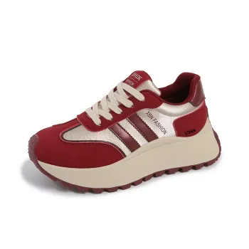 Yalu Cushioning Height Increase Low Top Casual Shoes Women's