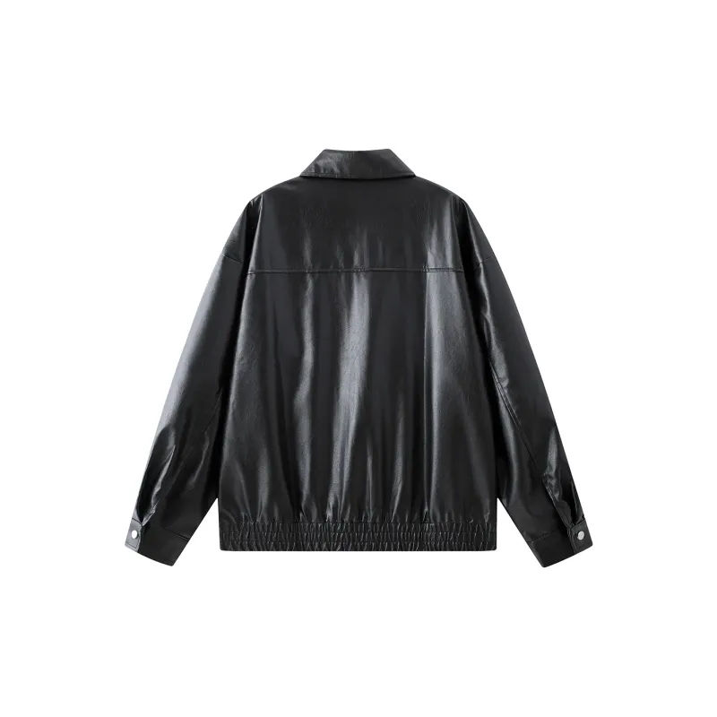PAUL COSTELLOE Leather Jacket Unisex-1