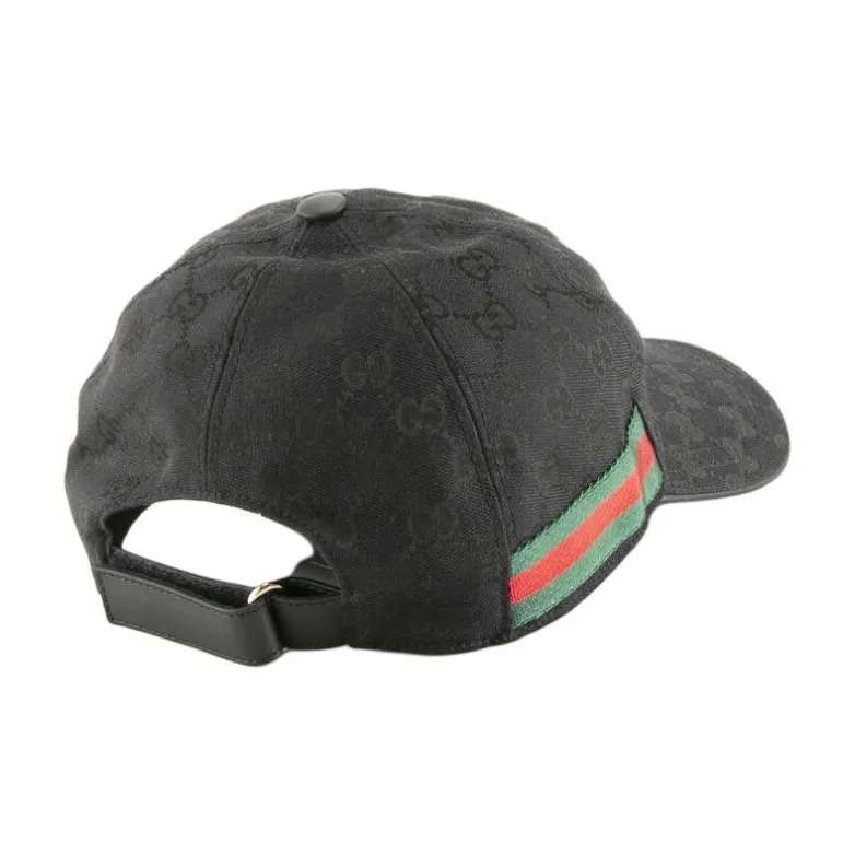 GUCCI 2010s Gg Canvas Cap-1