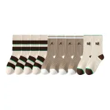 4 Wide Stripes+4 Light Coffee M+2 Beige
