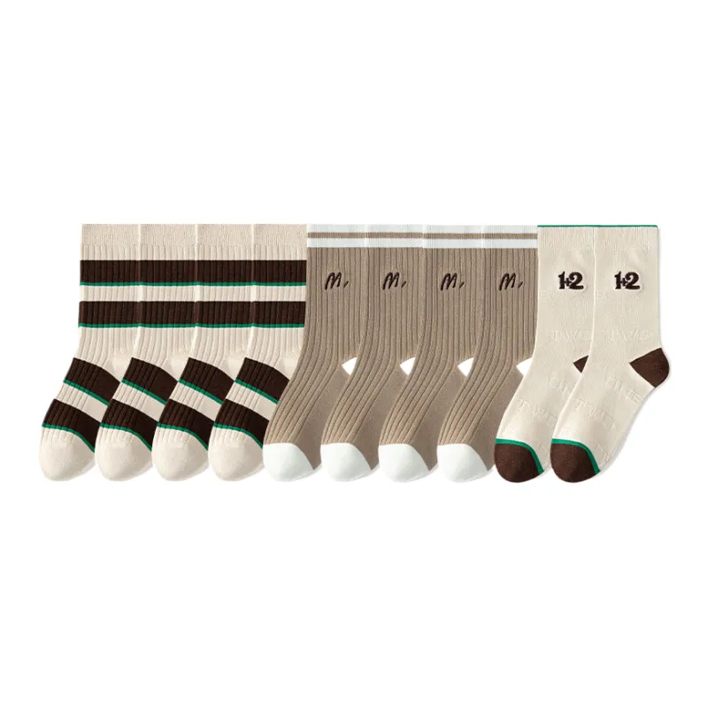 Lan Miao Mid Calf Socks Women's 10 Pack-2