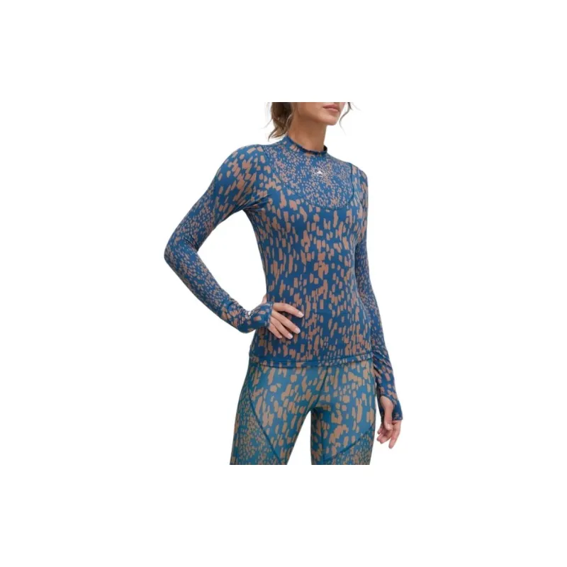 Adidas Free Shipping With AdiClub Adidas By Stella McCartney TruePurpose Training Long Sleeve Printed Tee-4