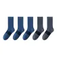 Long Shaft Blue 3+Long Shaft Dusty Blue 2