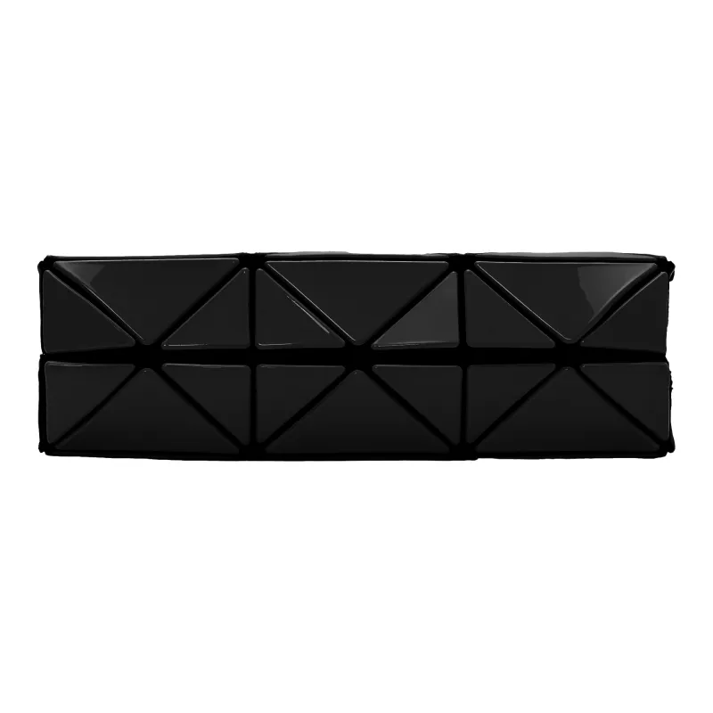 ISSEY MIYAKE CARAT Polyvinyl Chloride Resin One Shoulder Handbag Mini Women's Black-3