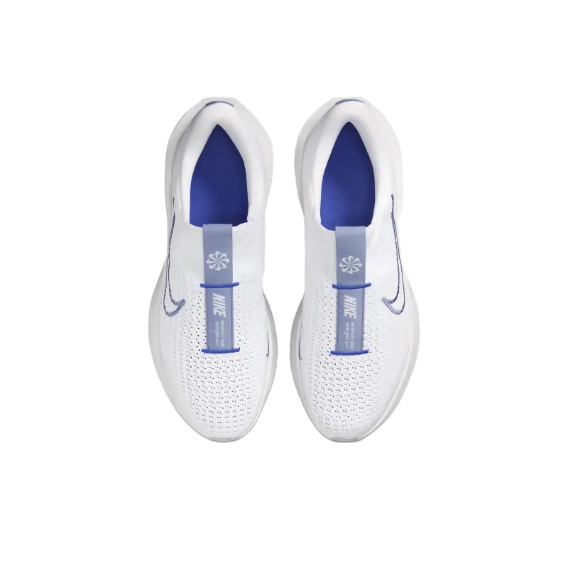 Nike Interact Run EasyOn White Black Photon Dust Racer Blue-3