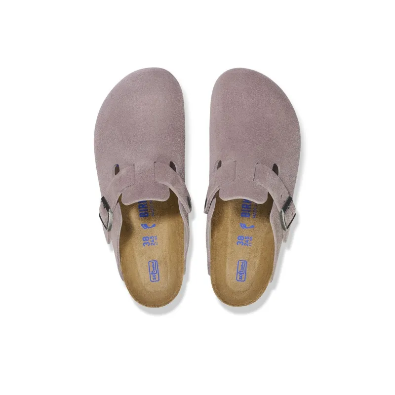 Birkenstock EVA Abrasion Resistant Wrap toe Slippers Unisex Light Purple-3