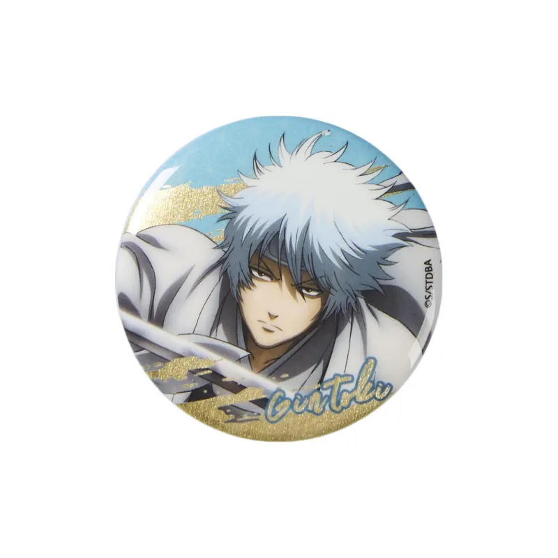 BOOM COMIC Gintama Double Flash Badge Gintoki Sakata Shinsuke Takasugi Toushirou Hijikata Badges-9