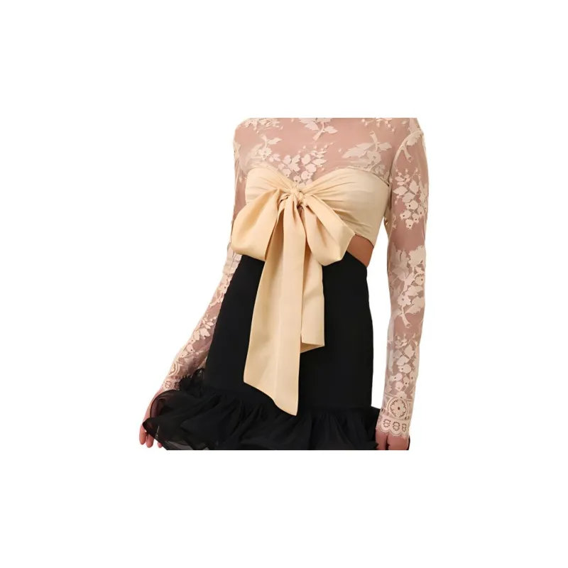 Zimmermann Illustration Flounce Cut Out Mini Dress-5