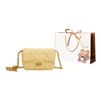 ERANGBEAR PU Crossbody Bag Regular Women's Black/Green/Light Yellow/White