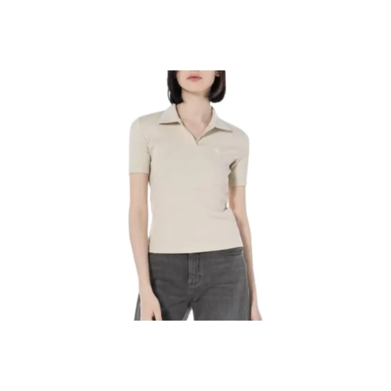 CALVIN KLEIN T Shirt Women's Beige-2