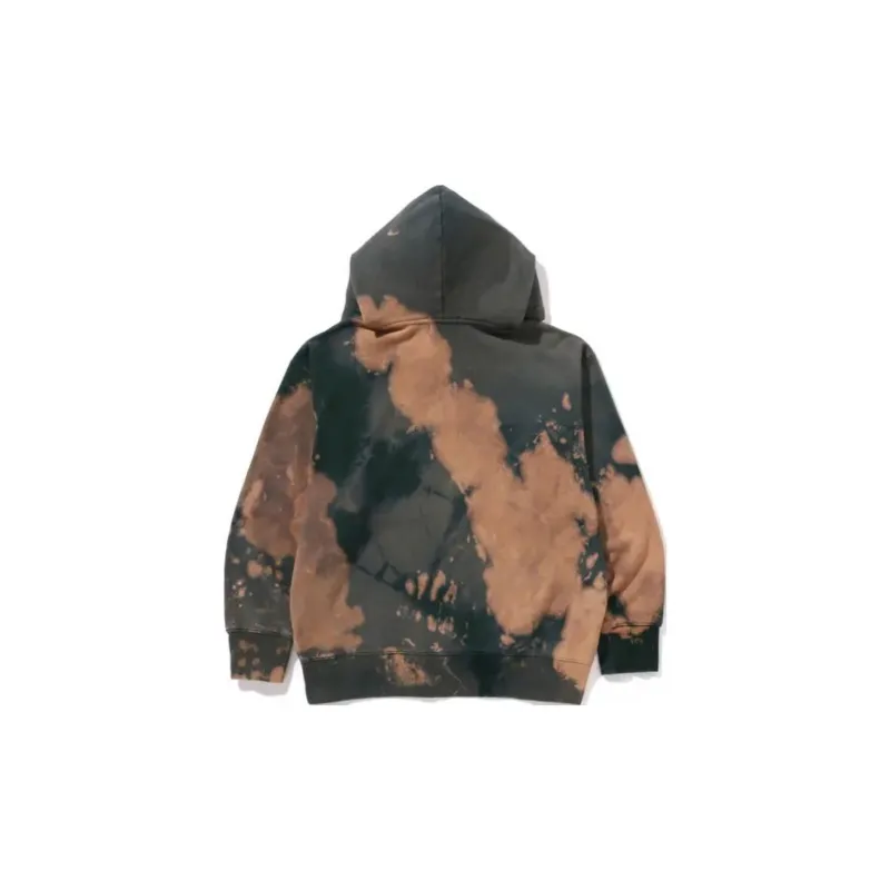 Bape Tie Dye College Relaxed Fit Pullover Hoodie-3