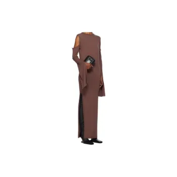 RICK OWENS/RO Long Sleeved Dress Women's Brown