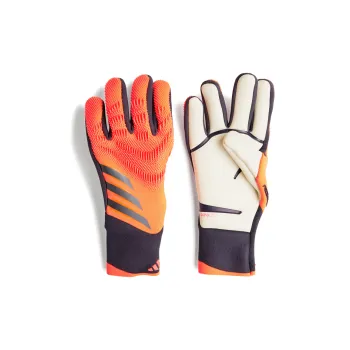 Adidas Recycled Polyester, Elastane, Polyamide, Foam Latex, Silicone Gloves Unisex Orange