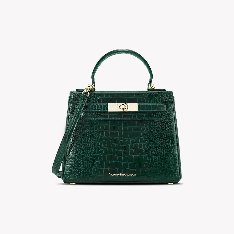 VICTORIA·HYDE PU Leather Surface Handbag, One Shoulder, Crossbody Bag Medium Size Women's Multicolor-15