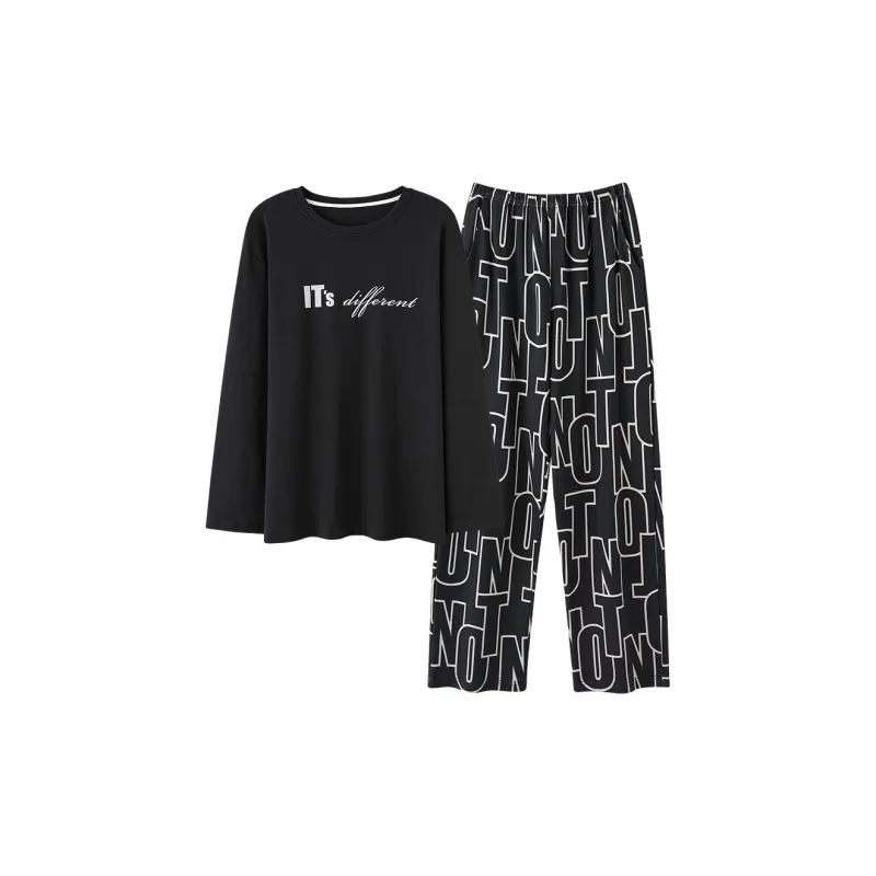 Qiao Ni Tong Pajama Set Men's Image Color-0