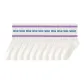 10 Purple Double Stripe