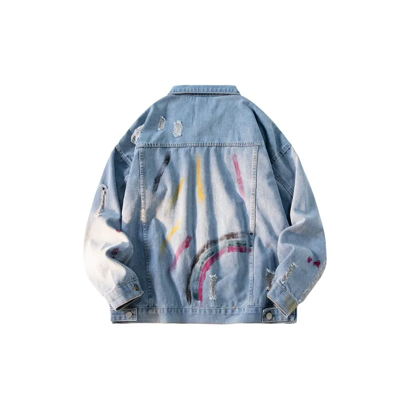 RED DRAGONFLY Denim Jacket Unisex-5