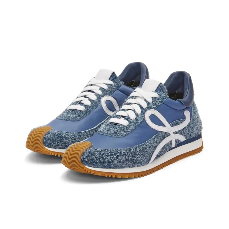LOEWE Flow Runner Casual Shoes Women's Primary Color Denim-2