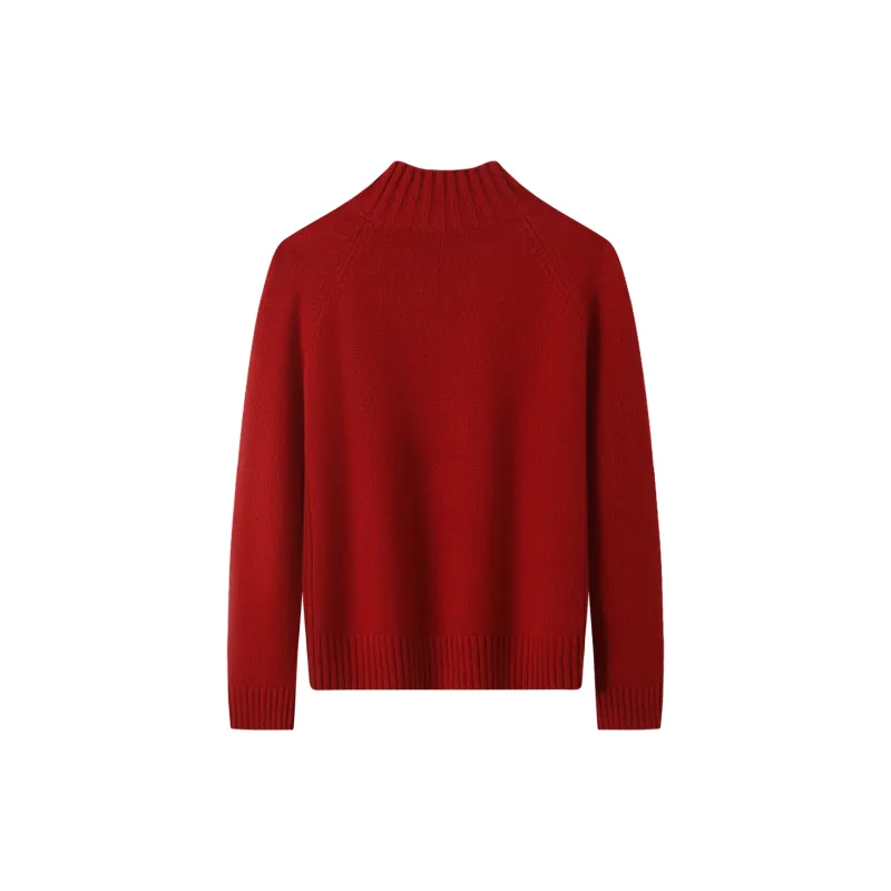 H YXIANG Cashmere Sweater Women's-5