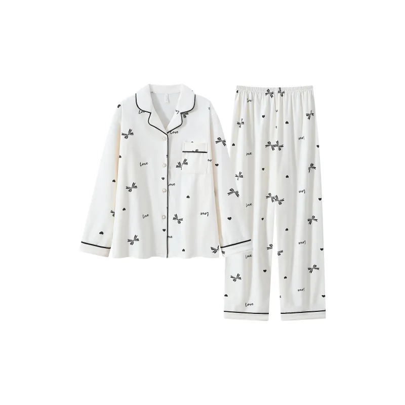 Maultiay Pajama Set Women's Apricot-0